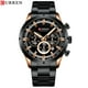 thumbnail image 2 of 8355 Reloj de lujo clásico de cuarzo para hombre Reloj 3ATM Impermeable Estuche grande Reloj gr CURREN Reloj de los hombres, 2 of 7