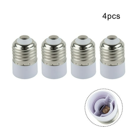 

4x Lamp Socket Adapter E27 to E14 Socket Plug Bulb Converter Lamp