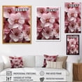 thumbnail image 4 of Designart "Cherry Blossom in Pink Hues" Floral Framed Wall Art - Traditional Pink Cherry Entryway Framed Wall Art, 4 of 6