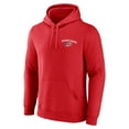 thumbnail image 2 of Men's  Red Carolina Hurricanes Team Lockup Pullover Hoodie, 2 of 3