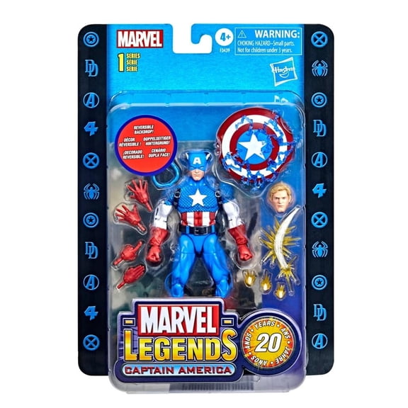 Figura Capitán America Hasbro Marvel 6 Pulgadas