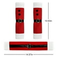 thumbnail image 3 of TETOU 3Pcs Refrigerator Door Handle Covers Protector, Santa's clothes Kitchen Appliance Covers, Microwave Oven Dishwasher Christmas Decorations, 3 of 7