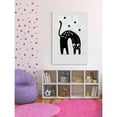 thumbnail image 2 of Marmont Hill "Cat Arch" by Katarina Snygg Painting Print on Wrapped Canvas, 2 of 7