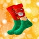 thumbnail image 5 of Calcetines de Navidad novedosos, calcetines de algodón transpirables, calcetín largo cálido pardolescentes, regalos, vacaciones, adultos, de Estilo A Colco calcetines de dibujos animados para mujer, 5 of 7