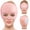 Pink, variant on Solid Gel Cap for Hot or Cold Compress, Eye Ice Mask for Sleep and Headache Relief, Reusable Cooling Hat for Pressure and Sinus Comfort
