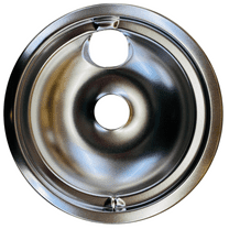 WB31M15, Large 8" Chrome Drip Bowl Tray replaces GE, Hotpoint