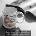 thumbnail image 5 of Taza 2IMT Book Lover de cerámica de 11 onzas, regalo novedoso, 5 of 5