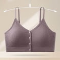 thumbnail image 2 of Qingpeng Womens Solid Bra Everyday Bras Push Up No Underwire Full Coverage Seamless Bralette Soft Support Wireless Bras, 2 of 5
