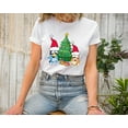 thumbnail image 5 of Moonlight Apparel Christmas Dog T-Shirt for Women Cute Holiday Graphic Tee with Santa Hat Christmas Tree Funny Pet Lover Xmas Shirt Casual Oversized Holiday Top, 5 of 6