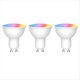 thumbnail image 1 of Bombilla LED Inteligente GU10 con WiFi, Regulable, 6 W, 220 V, Control por Aplicación Smart Life, Funciona con y , 3 Unidades, 1 of 8