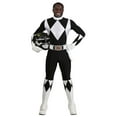 thumbnail image 4 of Men's Authentic Power Rangers Black Ranger Costume, 4 of 15