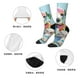 thumbnail image 5 of Balery A Funny Little Dalmatian Puppy Calcetas Largas con Estampado para Hombre y Mujer – Suaves y Transpirables, Talla Única (US 5-11), 5 of 6