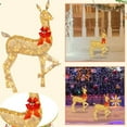 thumbnail image 5 of Bdday Christmas Decorations for Home Luminous Three-piece Christmas Deer Family Set Outdoor Decor Christmas Tree Decorations, 5 of 9