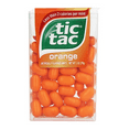 thumbnail image 2 of Tic Tac Orange Flavored Mints, 1 oz. Boxes (Pack of 24), 2 of 7