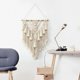 thumbnail image 4 of Tapiz Colgante De Pared De Macramé Grande, Tapiz Bohemio, Decoración De Pared, Colgante Tejido A Mano, Tapiz De Borla Larga Para Dormitorio Y Sala De Estar Eigraketly HA035989-00, 4 of 6