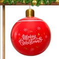 thumbnail image 6 of Yucurem Christmas Inflatable Ball Decor, Christmas Shinny Decoration, 24inch Large Xmas Ball Ornament for Party (6pcs), 6 of 9