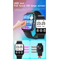 thumbnail image 3 of Reloj inteligente para hombre, con control de la presión arterial, fitness, deporte, reloj inteligente para mujer, para iPhone, Xiaomi GTS3, GTS 3, dorado, 3 of 5