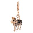 thumbnail image 4 of Horse Shape Rhinestone Key Chain Horse Rhinestone Pendant Decorative Key Ring, 4 of 8
