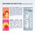 thumbnail image 2 of DripDrop Zero Sugar Fast Hydration - Peach and Raspberry Lemonade Electrolyte Powder Drink Mix, 10 Count, 2 of 9
