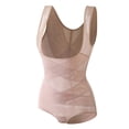thumbnail image 3 of Body Moldeador Body de una pieza sexy para mujer, moldeador de cuerpo completo, ropa moldeadora adelgazante (Beige M) Cgtredaw para Mujer Beige T XL, 3 of 8