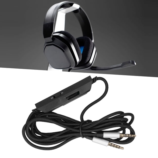 Cable Trenzado Para Auriculares, Cable De Audio, Control De Volumen Y Micrófono Para A10 A40