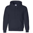 thumbnail image 2 of Adult DryBlend® Adult 9 oz., 50/50 Hooded Sweatshirt - NAVY - S, 2 of 6