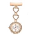thumbnail image 4 of relayinert 2x Fashionable Glow In Dark Pocket Watch For Doctors And Nurses Wide Application Scratch-proof Rose Gold 5Set, 4 of 4