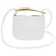 thumbnail image 1 of Bolso bandolera para mujer, bolso de cubo de PU tejido, bolso de compras impermeable (blanco) Tmvgtek Para Estrenar, 1 of 4