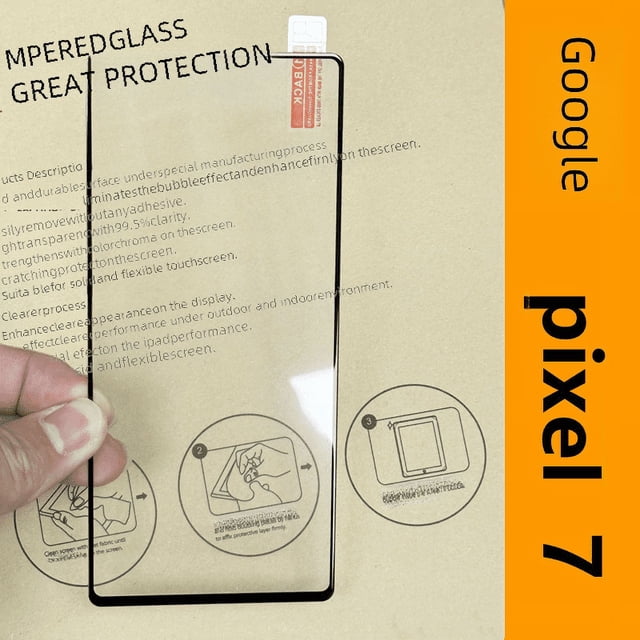 Película templada para Google 8A Película de vidrio con pegamento completo para pantalla de seda para Google Pixel9 Película transparente para Pixel9Pro