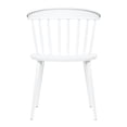 thumbnail image 4 of Aron Living Brook 17" Mid-Century Plastic Dining Chairs in White (Set of 2), 4 of 5