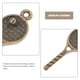 thumbnail image 5 of 18 Uds. Retro antiguo forma de raqueta de tenis joyería dijes joyería colgante decoración de joyería, 5 of 5