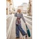 thumbnail image 1 of Corduroy Tote Bag with Zip, Shoulder Bag Women's Hobos Handbags Large Capacity Shopping Bag with Inner Pocket, 1 of 4