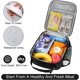 thumbnail image 1 of Bolsa de almuerzo con aislamiento portátil con bolsillo lateral de malla para adultos / ni?os / hombres / mujeres, resistente al agua Bolsa de enfriamiento suave a prueba de fugas Fiambrera térmica duradera para W ShuxiuWang 8390606604729, 1 of 1