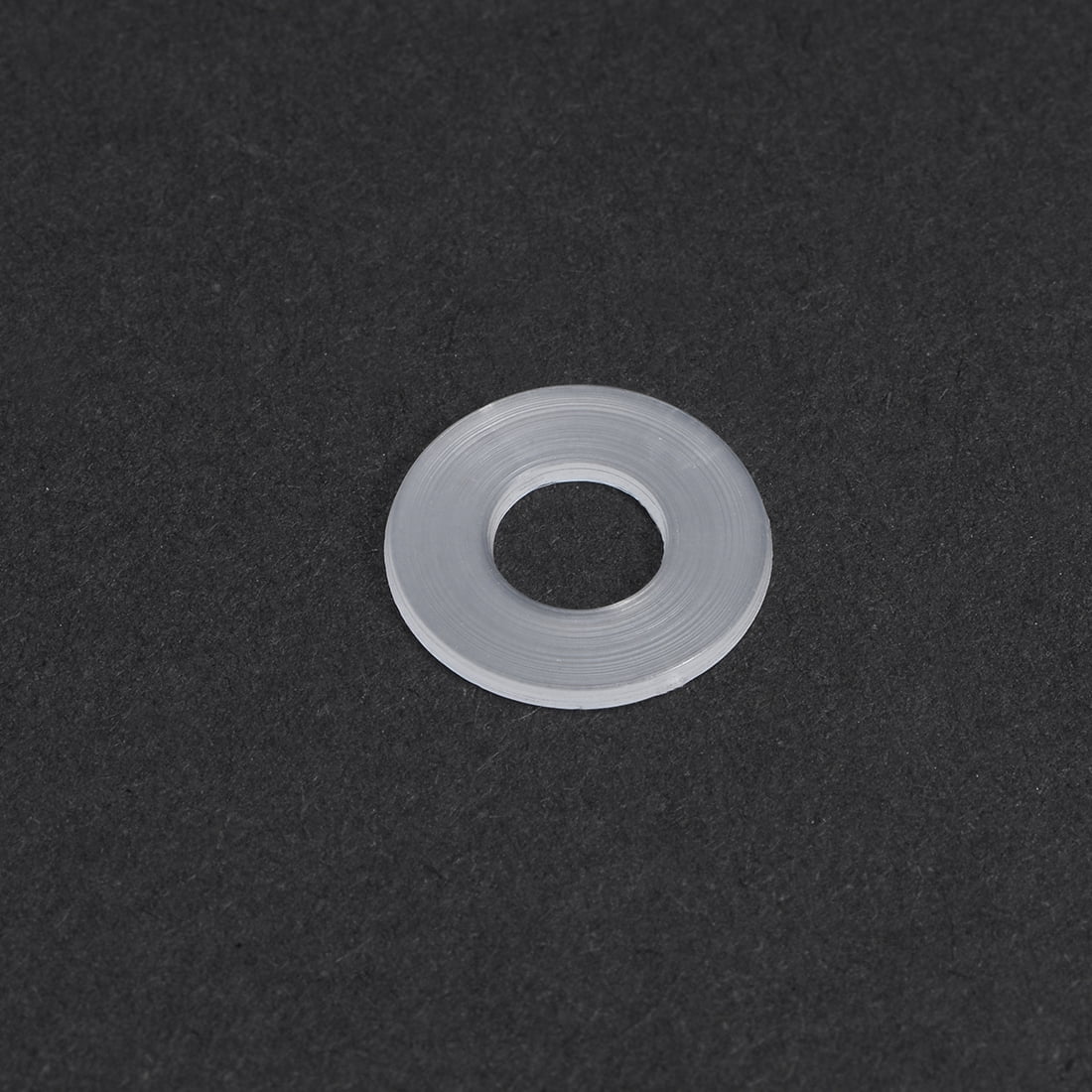 Unique Bargains Flat Nylon Washers for Screws Bolts M6 Screw Bolt 13mm OD 1mm Thick