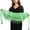 Light Green, variant on Women's Chiffon Belly Dance Scarf With 98 Flowing Skirt for Performance Practice, Light Green