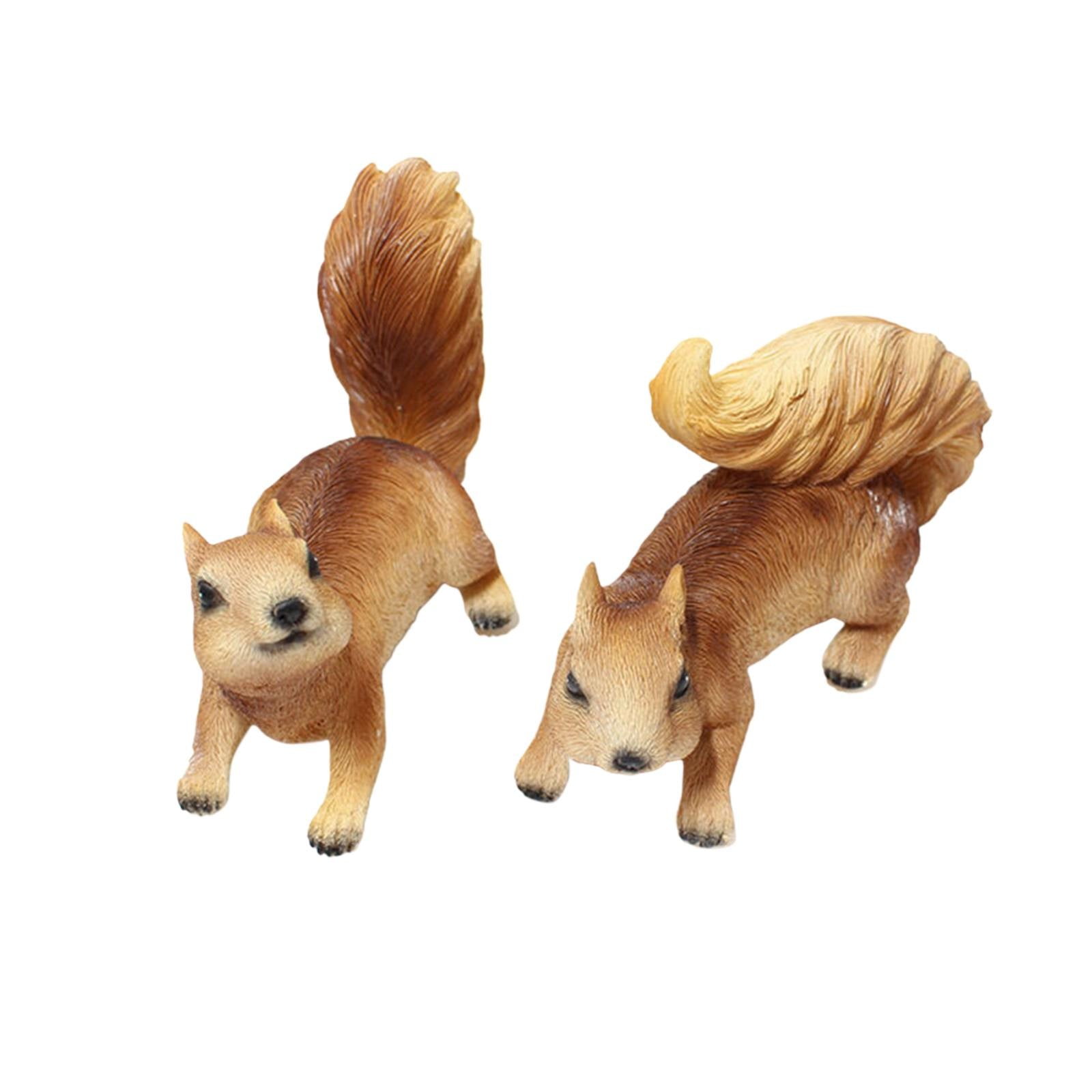 Wall hangs,Squirrel Statue Garden Hanging Statue Decoration Outdoor Statue Squirrel Decoration Animal Statue Sculpture Decoration For Tree Courtyard Patio Decoration
