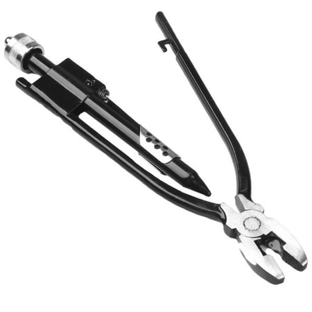 

Pro-Grade Safety Wire Pliers Reversible Cutting Cutters Automatic Locking Strong