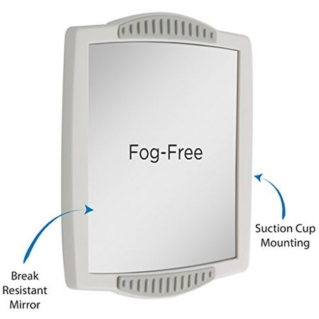 Zadro Z Fogless Clip On Shower Mirror 4 5 Inch Canada Zadro Z Fogless Clip On Shower Mirror
