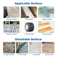 thumbnail image 6 of Bomei Pack 4-Inch Wide Heavy Duty Anti-Slip Tape, 4-Inch x 49-Ft, Waterproof for Stairs and Floors, 6 of 9