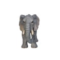 thumbnail image 4 of Hi-Line Gifts 22" Standing Elephant with Trunk Down Outdoor Garden Statue, 4 of 5