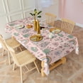 thumbnail image 4 of Fairy Tale Princess Unicorn Pattern Rectangle Tablecloth 60"x120",Waterproof Polyester Rectangle Table Cloth, Wipeable Spillproof Polyester Tablecloth for Dining, Camping, Indoor and Outdoor, 4 of 6
