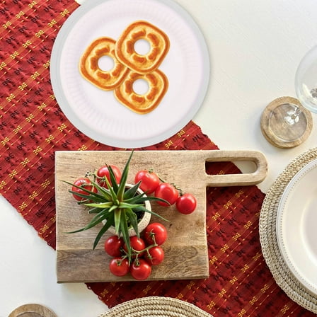 GOOHOCHY Paper Plate Base Durable White PP 20Pcs