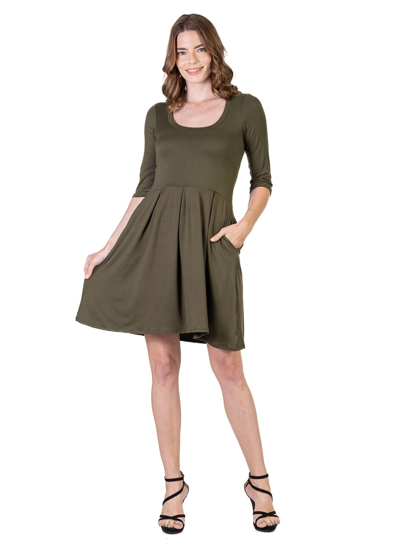 slim fit dress slacks Sylvie Merino Wool Fit & Flare Dress - Light Blue – Sylvie Fit & Flare Dress