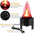 thumbnail image 6 of LiveGo 3D LED Fake Fire Flames Effect Light, 110V Electric Fake Campfire Lamp, Artificial Flickering Flame Table Lamp Halloween Christmas Party Decorations Holiday Supplies for Bar, Stage, Home, 6 of 13