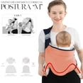 thumbnail image 4 of Mochila Cangurera Portabebés Shendy Vendy Ergonómico Morral Suave 03 - 36, 4 of 7