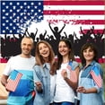 thumbnail image 5 of Qocolhg Independence Day Banners Decorative, American Flag Photography Backdrop, 4th of July Background for Kids Adults Photo Booth Props, Veterans Memorial National Day Party Supplies, 5x3ft, 5 of 6
