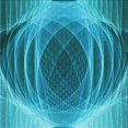 thumbnail image 1 of Ahgly Company Machine Washable Indoor Square Transitional Dark Cyan Green Area Rugs, 8' Square, 1 of 7