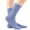Navy, variant on Kilaqueen Kids Solid Crew Socks, Ribbed Cuff Everyday Socks for Boys and Girls, School Uniform, Casual Play and Sneaker Outfits and Daily Use