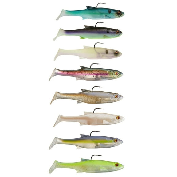 Bass Mafia Dangerous Swimbait Shallow Runner, Albino, 6 in