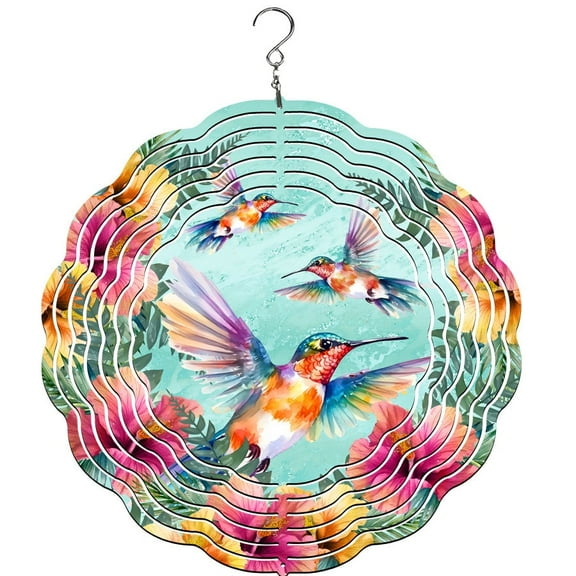 Hummingbird Wind Spinner